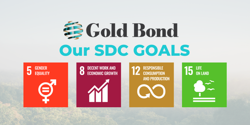 Gold Bond, Inc. Promo Supplier Company's SDC Goals 